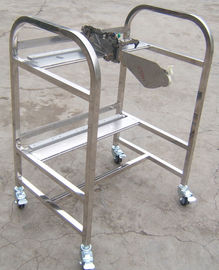 Stainless Steel SMT Feeder Storage Cart For JUKI Pick And Place Equipment