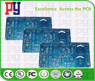 PCB printed circuit board biue oil Multilayer rigid PCB electronic printed circuit board